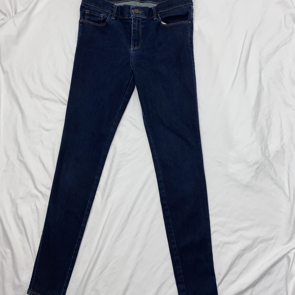 Mott & Bow Jeans Womens 28x30 Blue High Rise Skinny‎ Dark Wash Denim